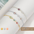 Bracelet pierre de naissance, cristaux