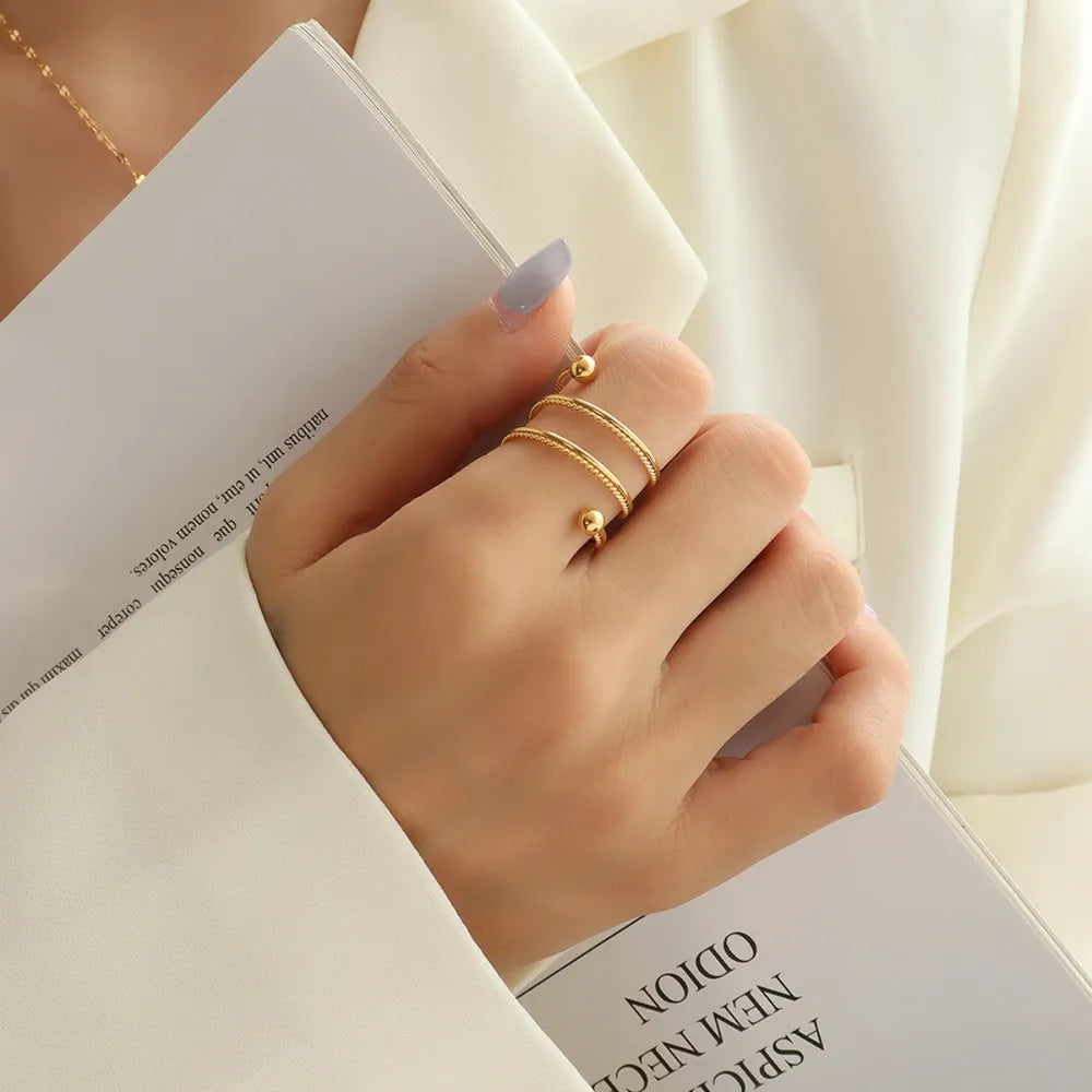 Bague enveloppante, acier titane