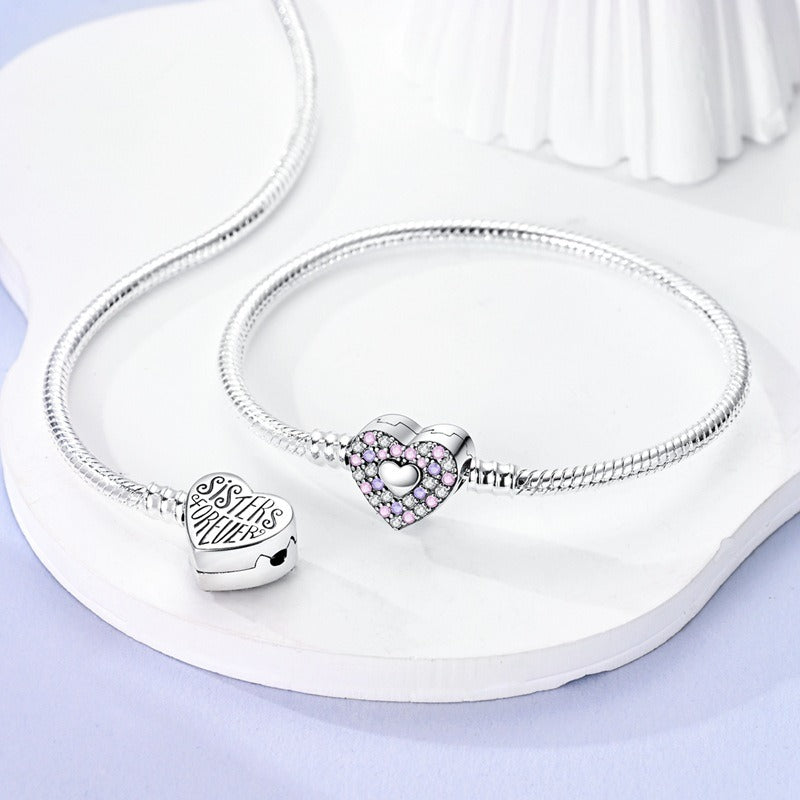 Bracelet pendentifs étoile de mer et tortue, argent 925