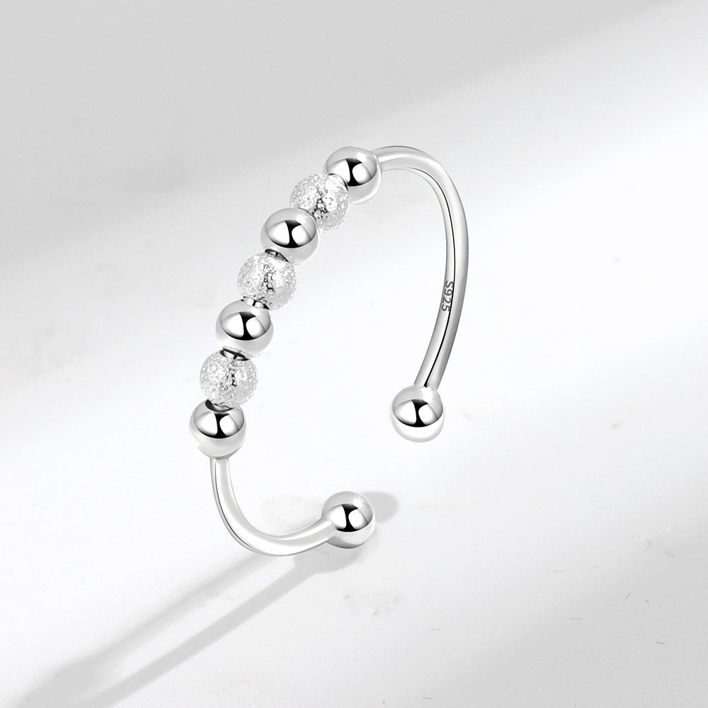Bague anti-stress à perles