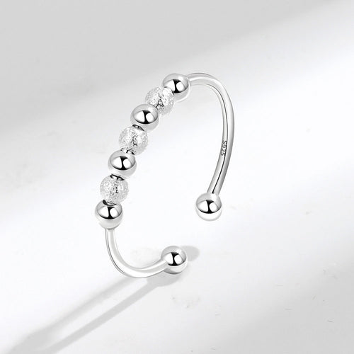 Bague anti-stress à perles