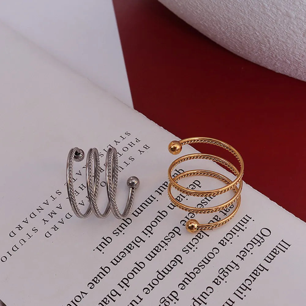 Bague enveloppante, acier titane