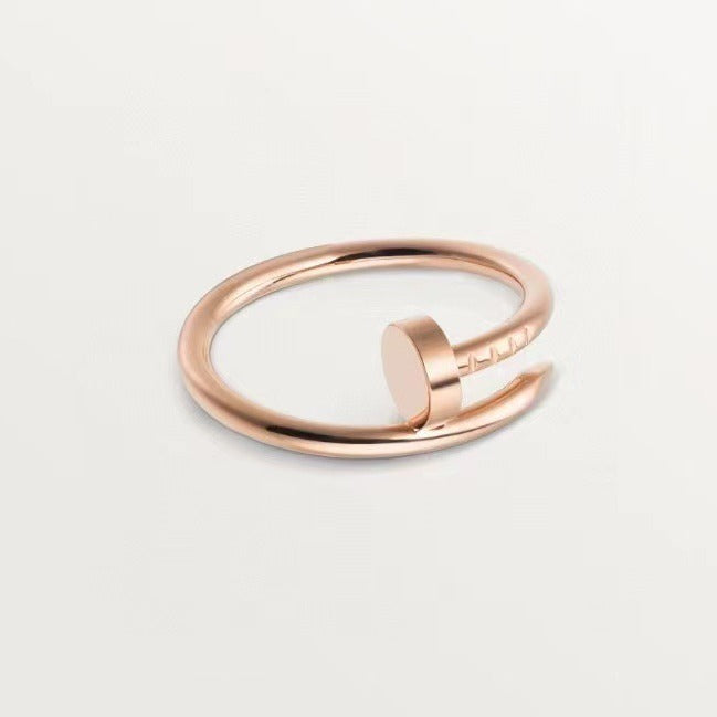 Bague minimaliste, style punk