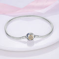 Bracelet artisanal perles, argent 925