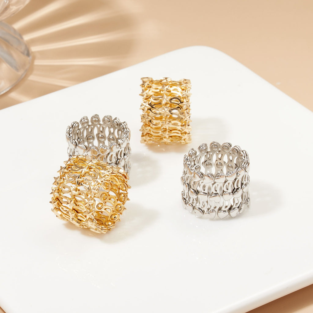 Bague/bracelet extensible 2-en-1