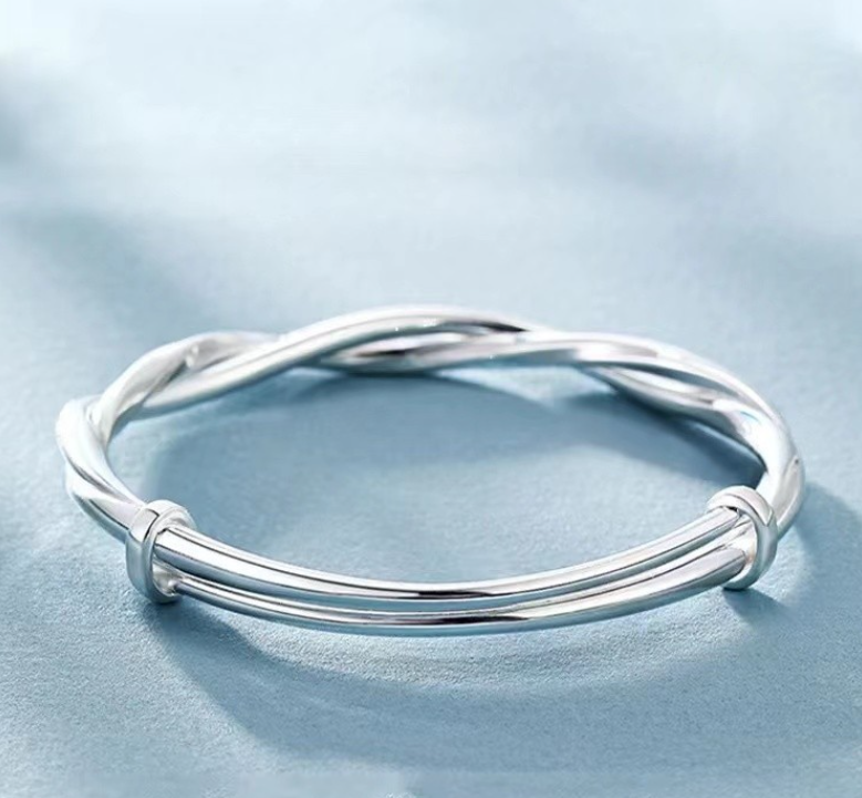 Bracelet anneau de Möbius, couple