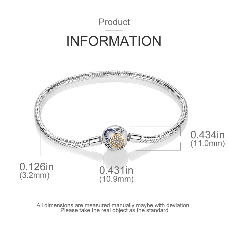 Bracelet artisanal perles, argent 925