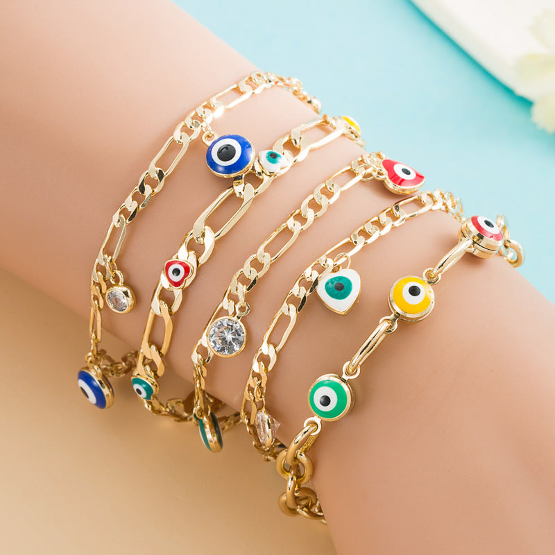 Bracelet œil protecteur tendance