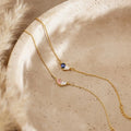 Bracelet goutte serti de zircons