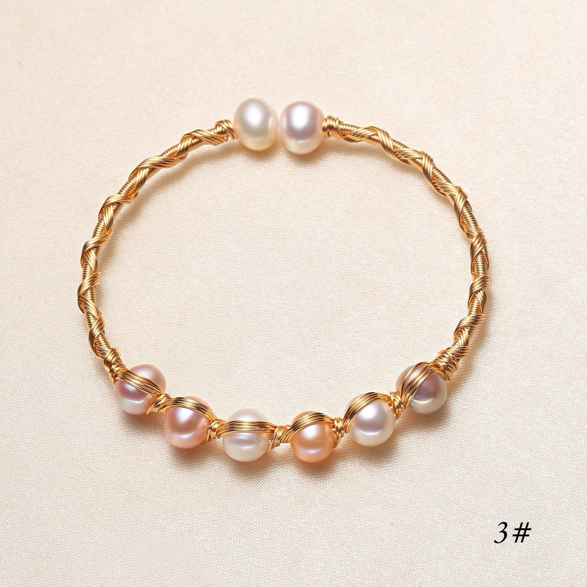 Bracelet perles d'eau douce