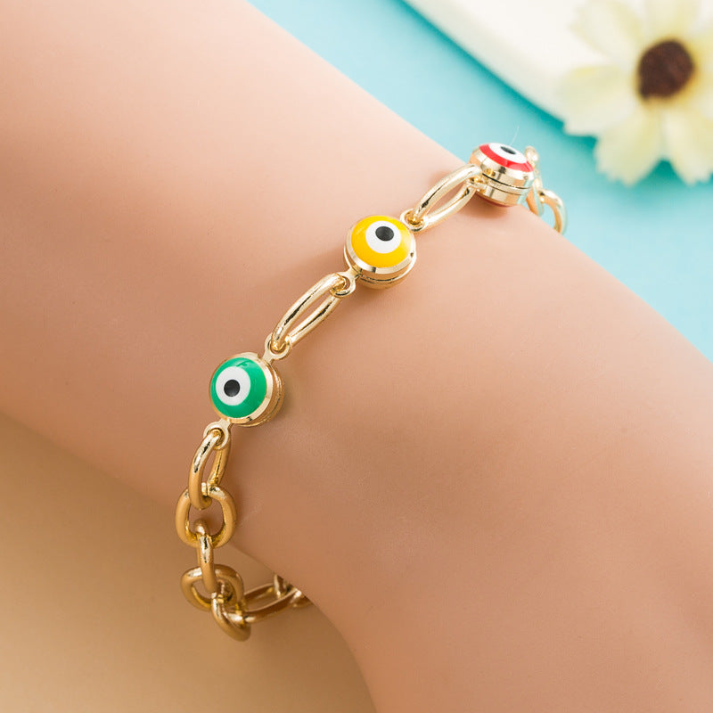 Bracelet œil protecteur tendance