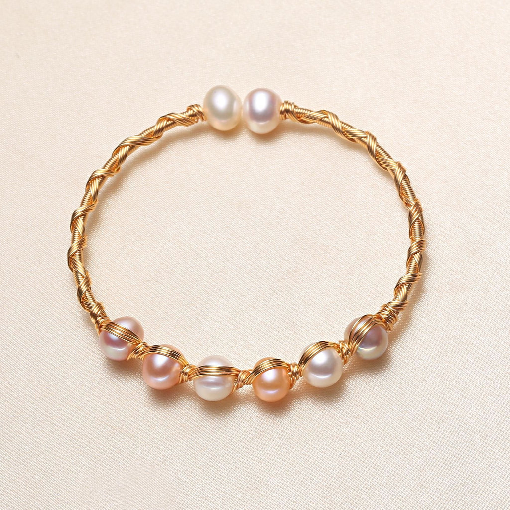 Bracelet perles d'eau douce
