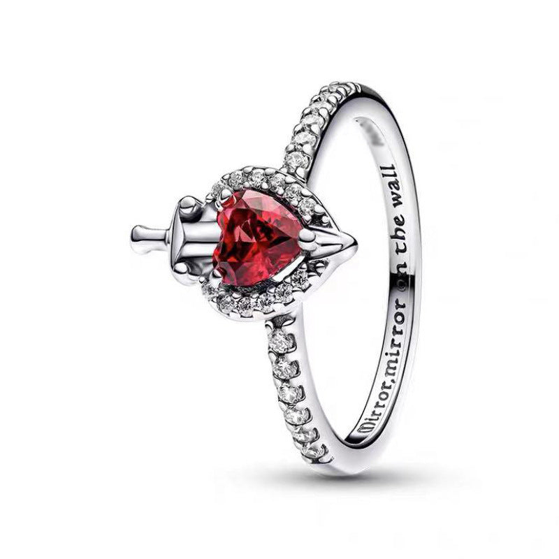 Bague nœud étoilé pavé, argent 925