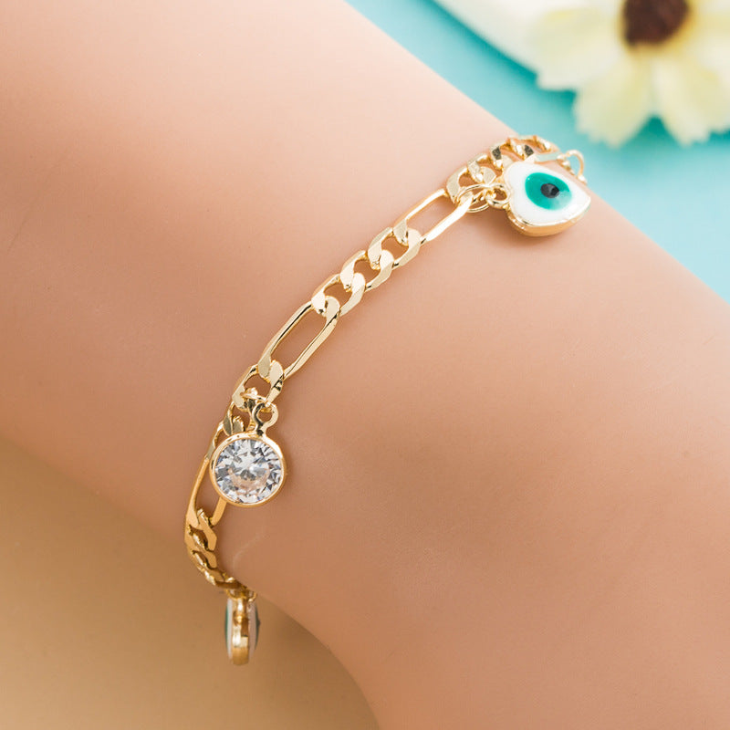Bracelet œil protecteur tendance