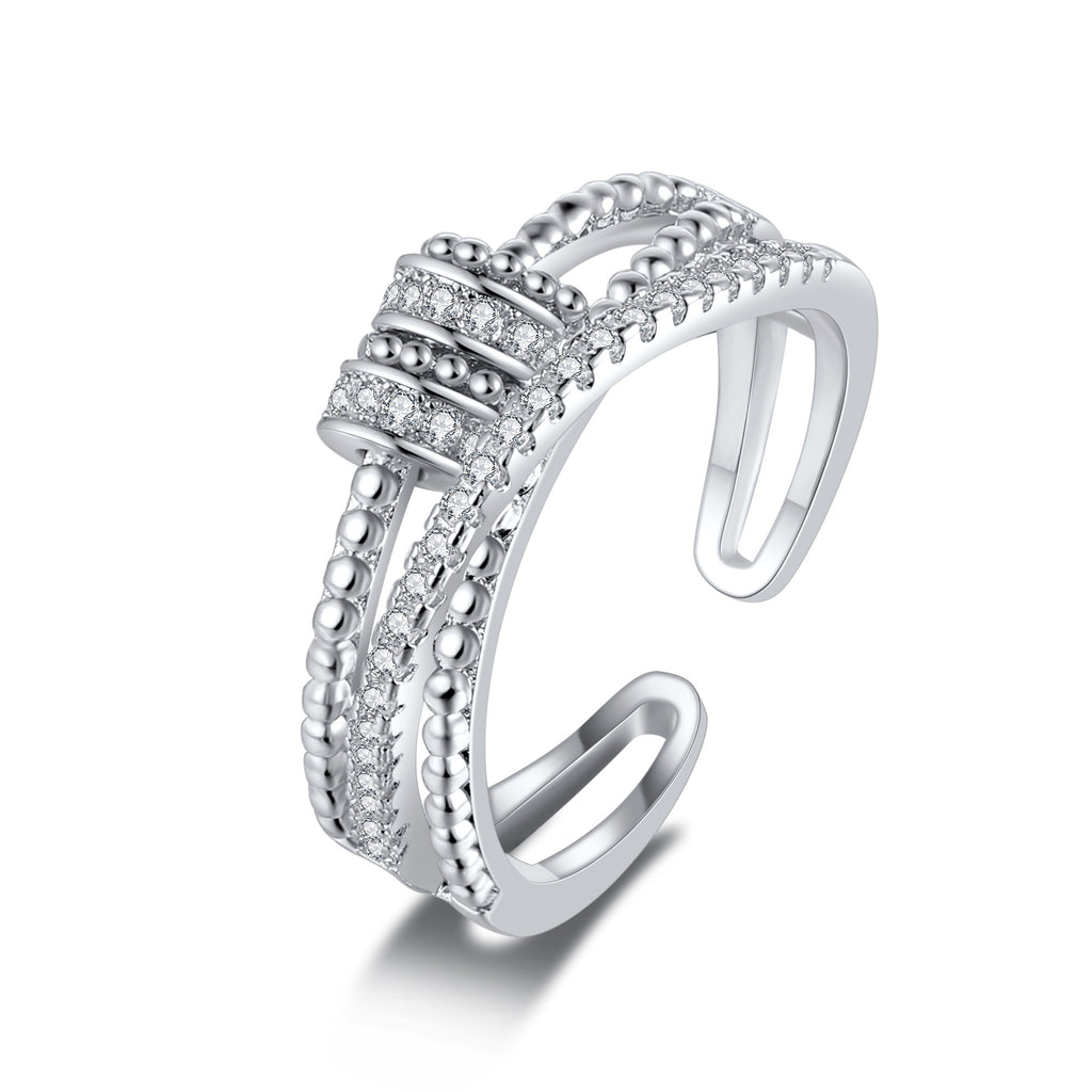 Bague rotative anti-stress, style japonais