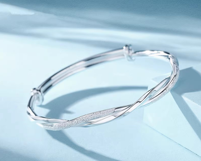 Bracelet anneau de Möbius, couple