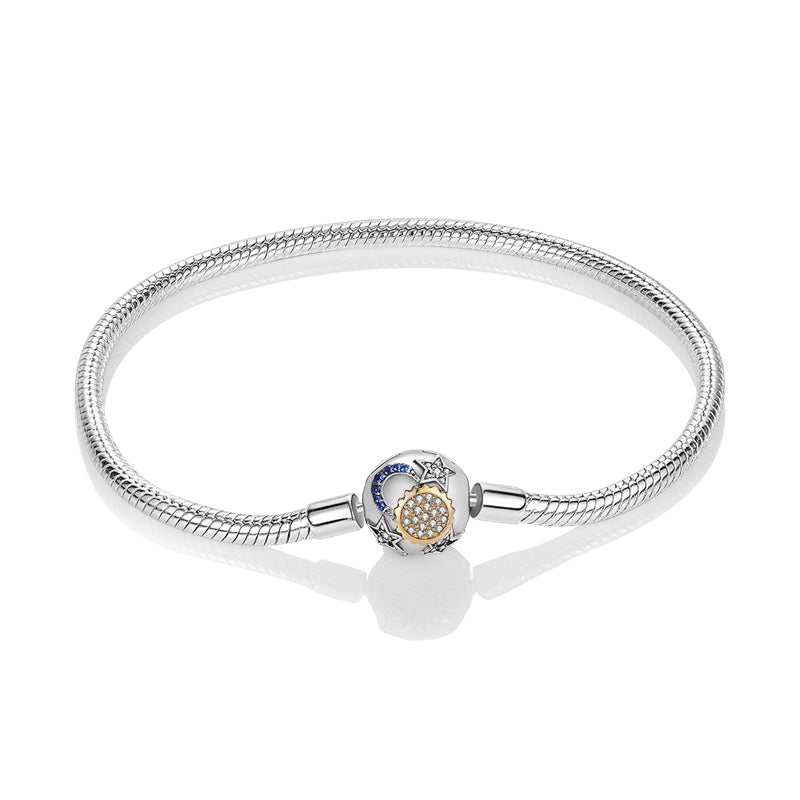 Bracelet artisanal perles, argent 925