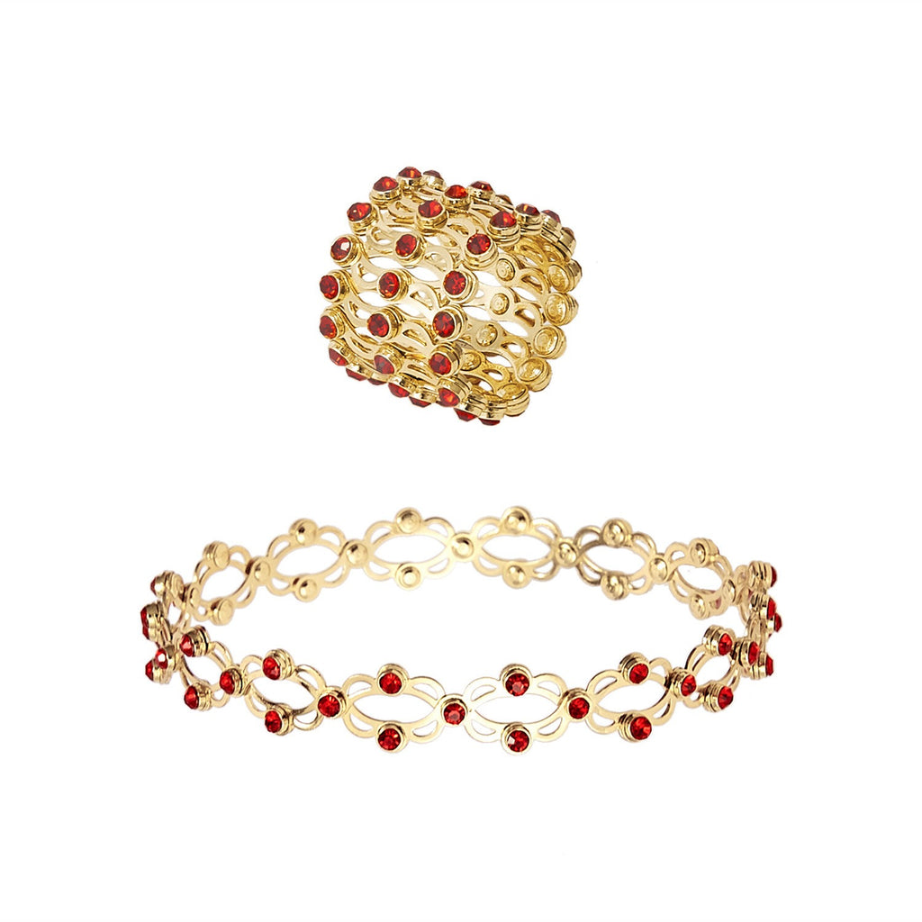 Bague/bracelet extensible 2-en-1
