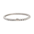 Bracelet chaîne tennis 3-5mm zircon, style hip-hop