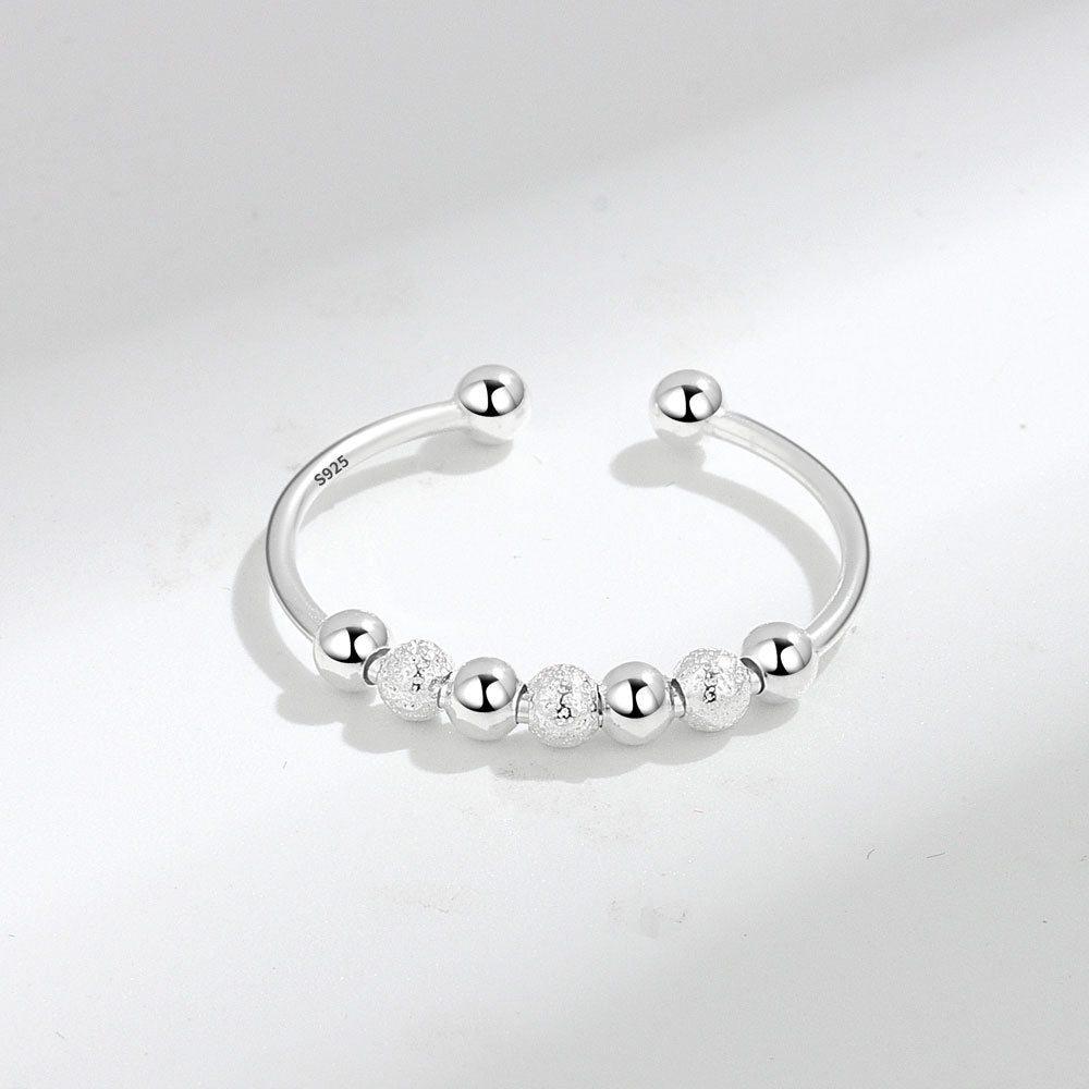 Bague anti-stress à perles
