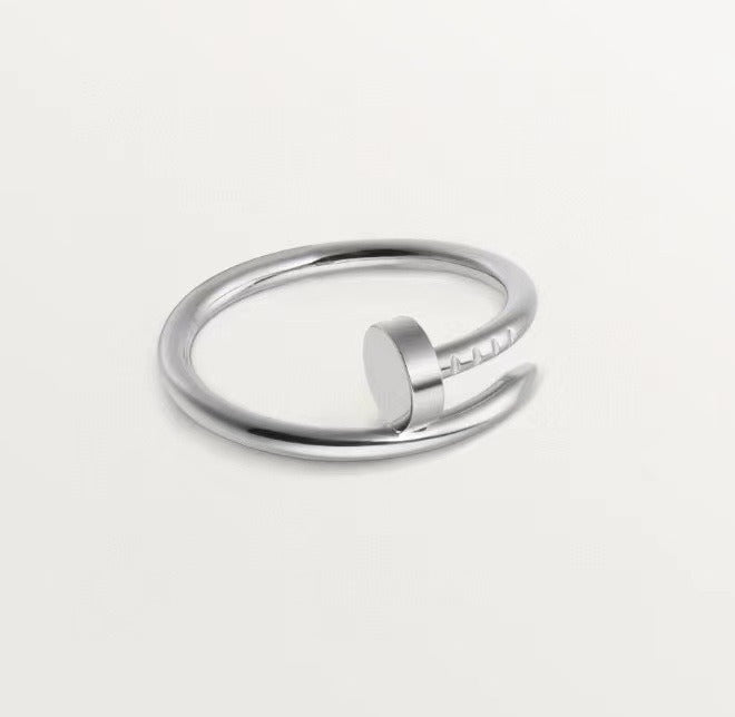 Bague minimaliste, style punk
