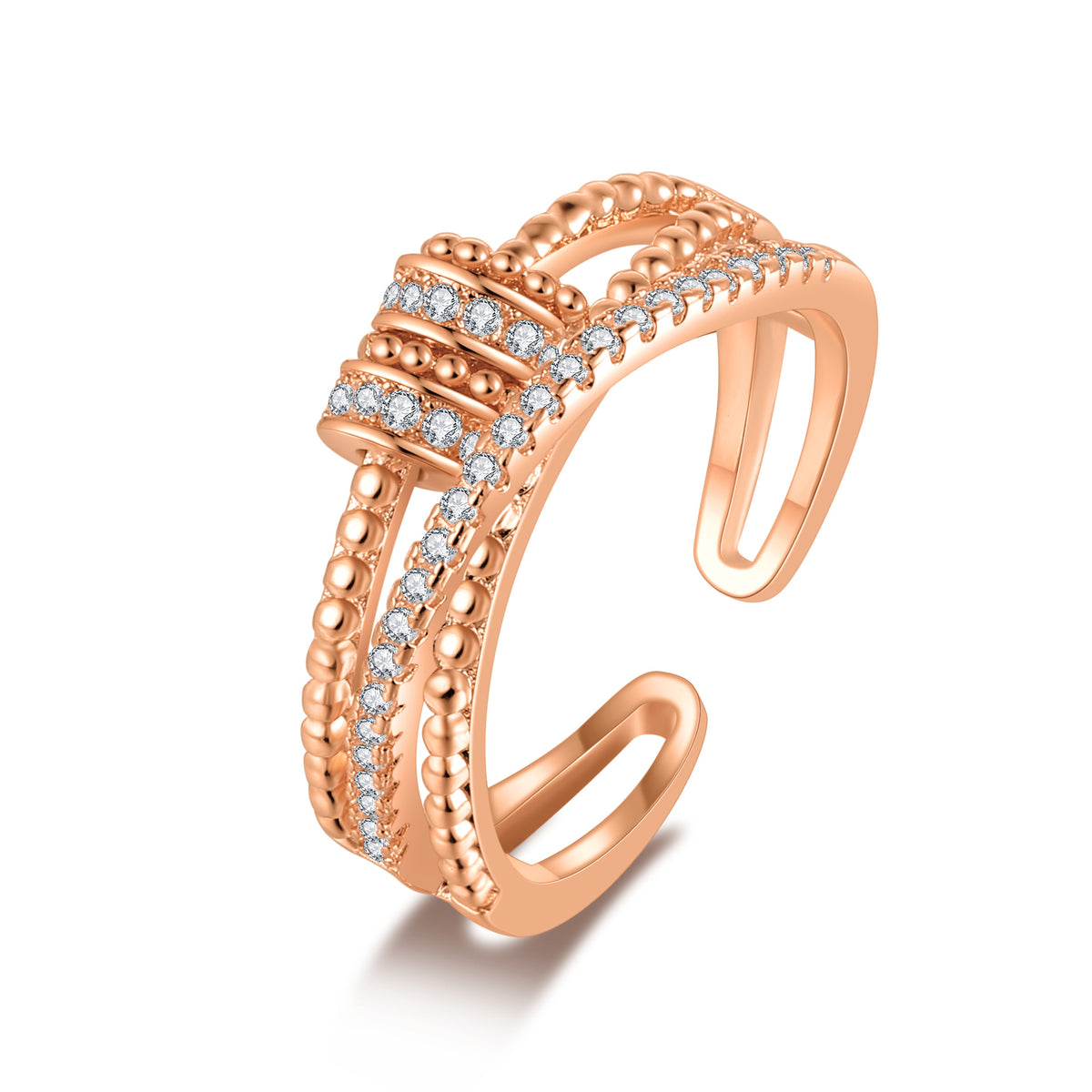 Bague rotative anti-stress, style japonais
