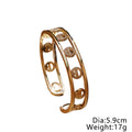 Bracelet œil et smiley zircon, plaqué or 18 carats